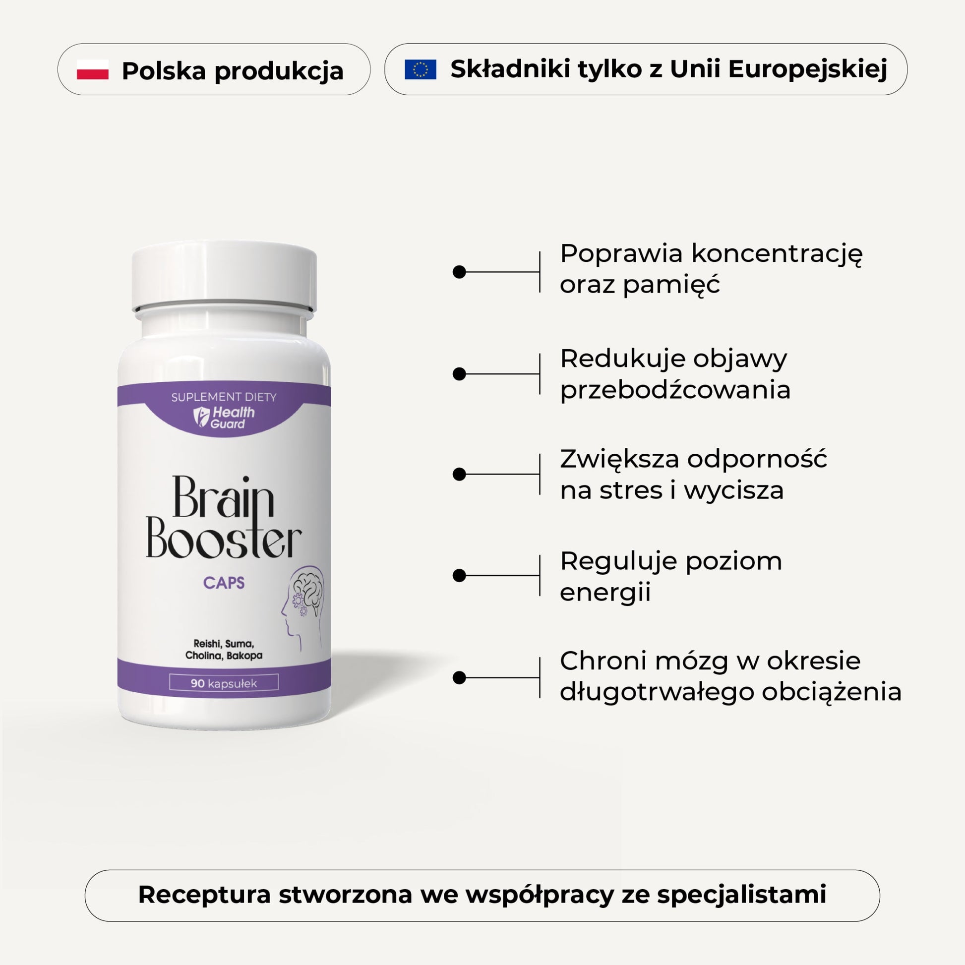 Brain Booster - HealthGuard.pl