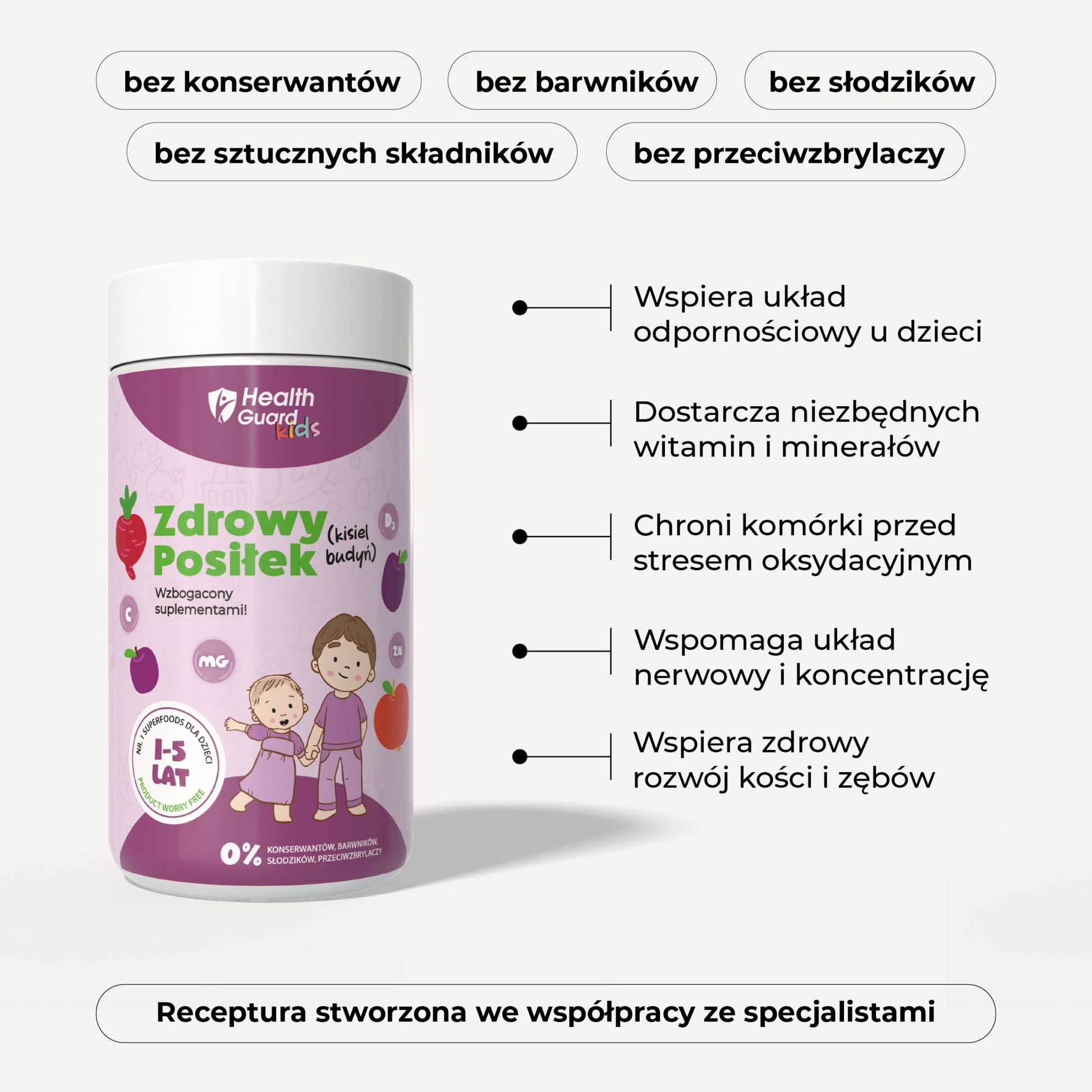 HealthGuard Kids: Śliwka - HealthGuard.pl