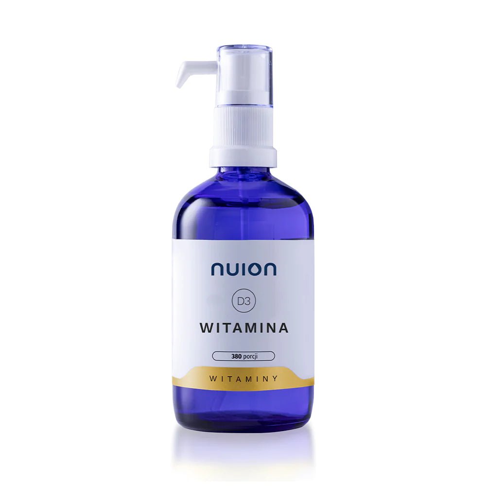Witamina D3, 2000IU, NUION, Puromedica, 100 ml, w kroplach - Health Guard by CF