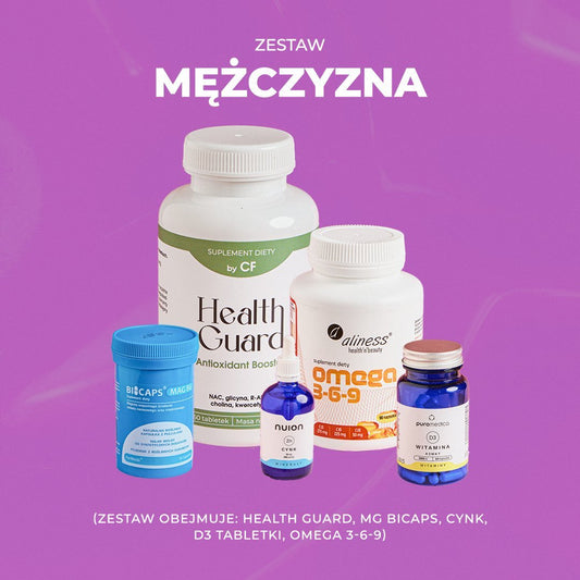 Zestaw MĘŻCZYZNA - HealthGuard.pl